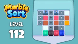 Marble Sort level 112 solution