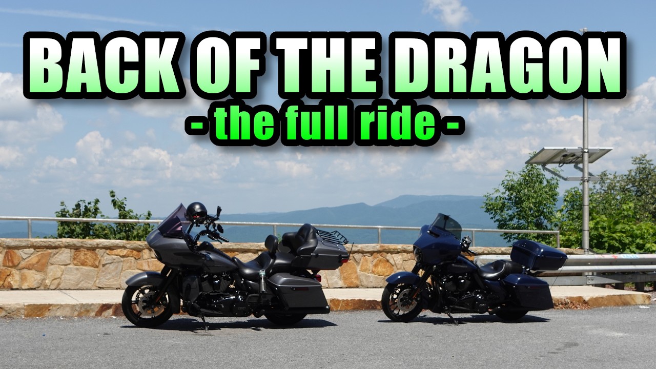 Full ride of Virginia's Back of the Dragon - a great motorcycle road!