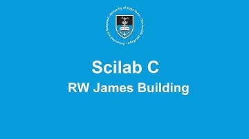 SciLab C - RW James Building - UCT video venue finder
