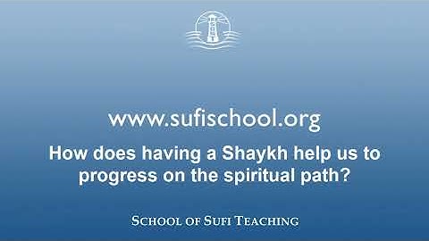 41. How does having a Shaykh help us progress on the spiritual path? | By Shaykh Hamid Hassan