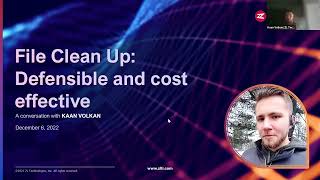 File Cleanup: Defensible and Cost Effective