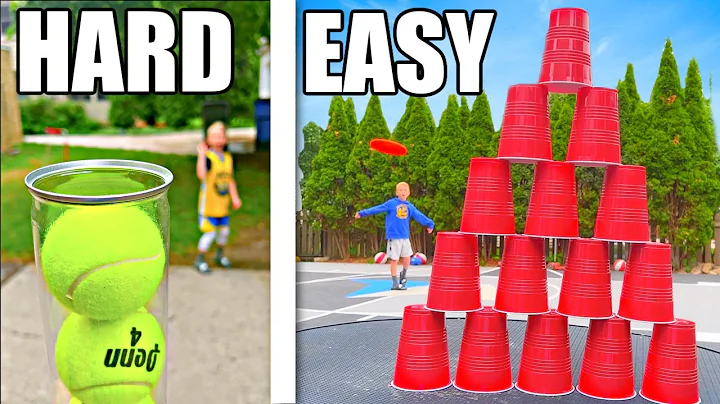 13 TRICK SHOTS from EASY to IMPOSSIBLE
