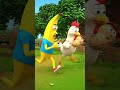 Banana and chicken #viral #shorts #veo3 #shortvideo #short