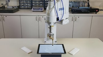Scara Point-Point Touchscreen Testing Routine : Tactile Automation