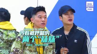 [ENG] 180206 Idol Producer EP 4 Preview: MC Jin & Jackson Fancy Way of Teaching Rap