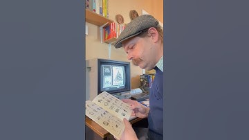 Retro Christmas card made with a Commodore 64, PrintMaster Plus & MPS-803 dot matrix printer #80s