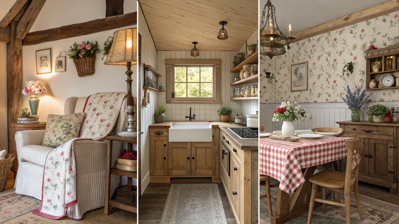 Доступно, но шикарно: идеи декора небольшого винтажного фермерского домика для уютного дома.