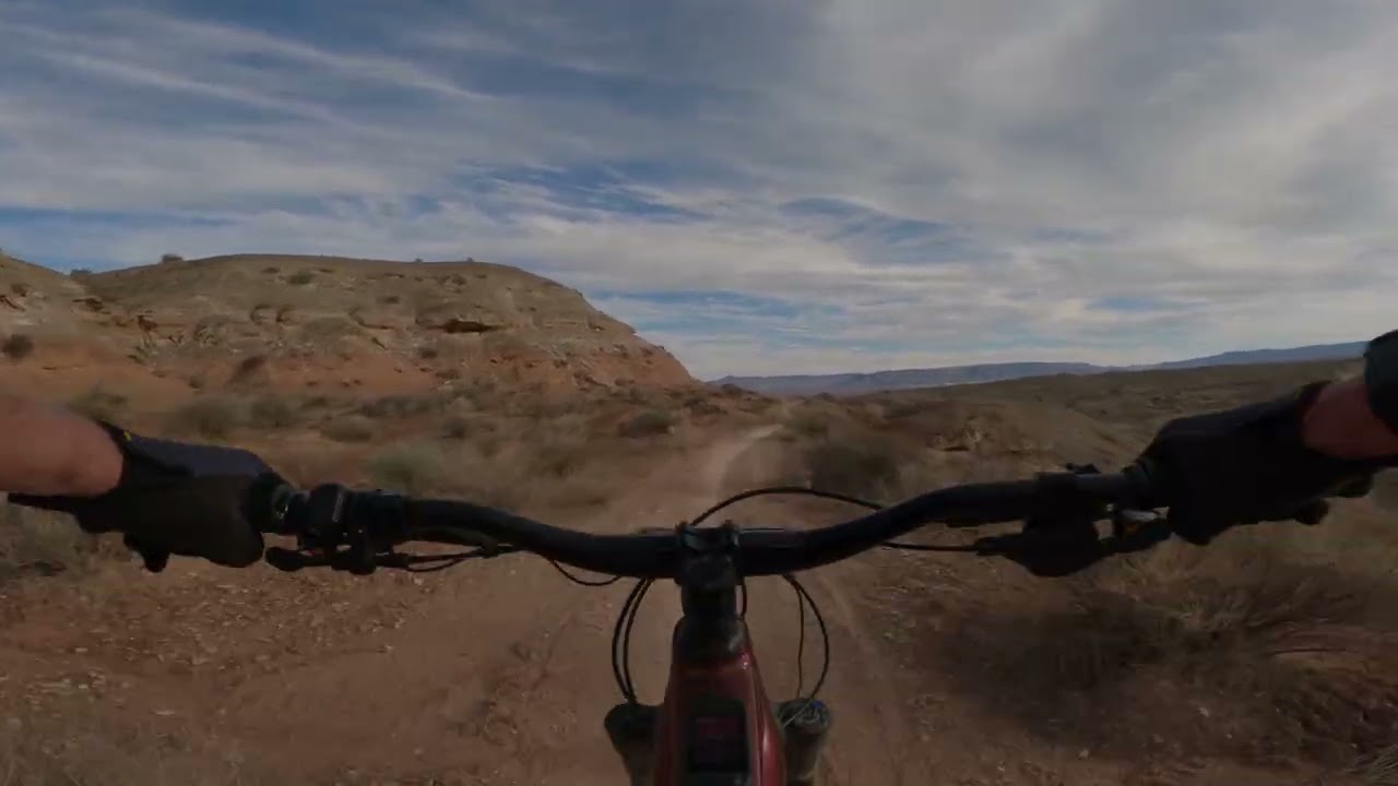 3.4.26 Bearclaw Poppy, Stucki Springs and Snake Pit trail. St. George, UT