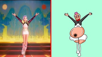 "Golden" Official Chop Video | Kpop Baka Hunters | Bambo Animation
