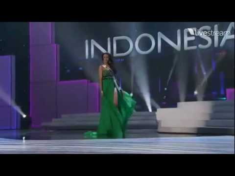 Miss Universe 2011 Preliminary - INDONESIA (Nadine Alexandra)