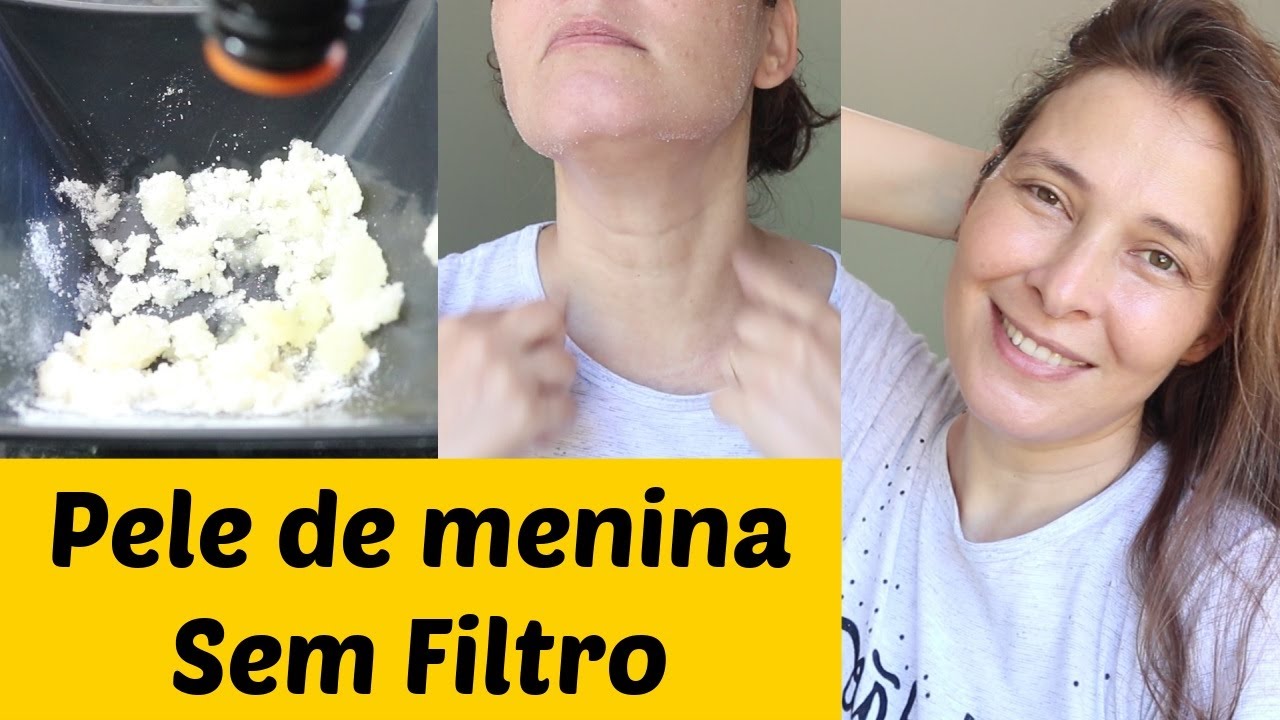 Apenas esfregue na pele por 2 minutos Tira Manchas e Rugas