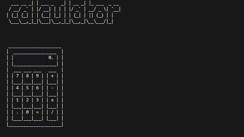 Calculator 2 Using Python