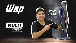 Aspirador de Pó e Água Vertical Sem Fio WAP Multi Mob 2 em 1