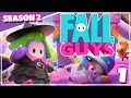 LET'S GET MEDIEVAL!! - Fall Guys: Season 2 - #1 (4-player gameplay)