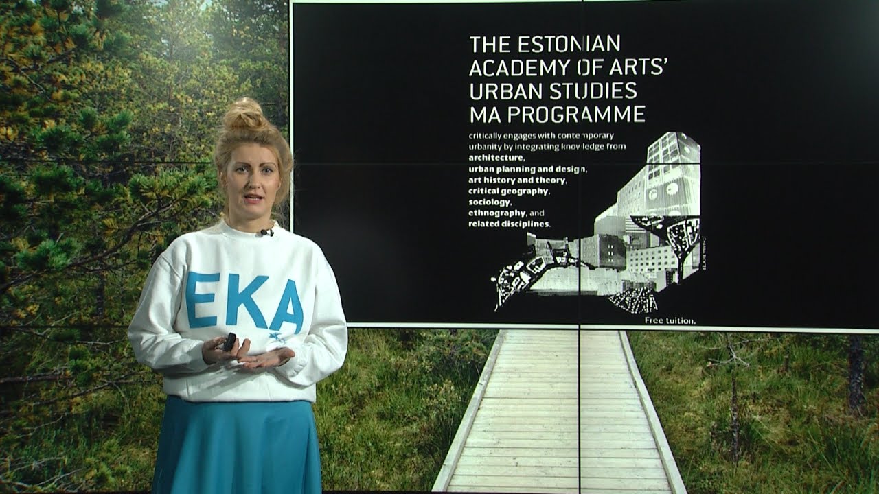 Presentation: "The Estonian Academy of Arts` Urban Studies MA programme"