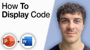 How To Display Code in Microsoft Powerpoint or Word [2025 Full Guide]