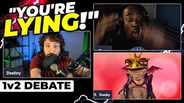 ONE STATE SOLUTION IS INSANE! Destiny Gets Double Teamed In Heated Israel Debate