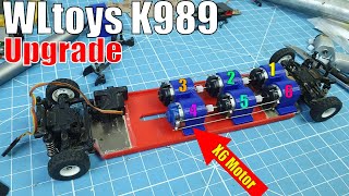 Upgrade Wltoys k989 with 6 engines | Love creativity