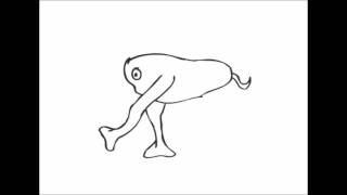 Walk Cycle Keyframes (Side View)