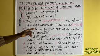 UTME 2026 Profile Code Not Working? Ten (10) Common JAMB Problems & Solutions