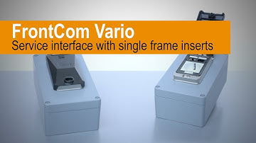 Handling – FrontCom® Vario single frame