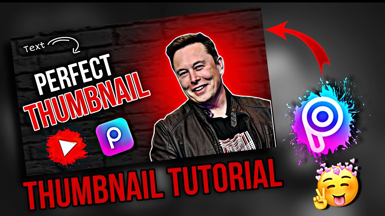 How To Make Thumbnail like This👆🏻| First Vedio | #tech #youtube - YouTube