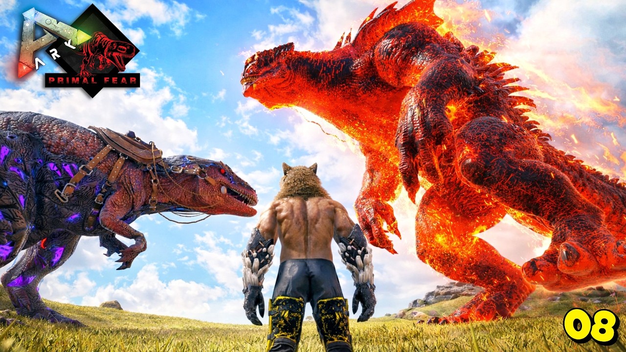 Bionic Giga Killed My Ferox… So I Took Brutal Revenge 🔥 Buffoon Ferox Died 😢 ARK Primal Fear #8