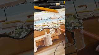 Interior design concept sketch - from concept to final drawing