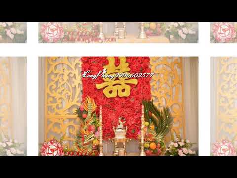 Video Trọn gói trang trí gia tiên cao cấp | Dịch vụ cưới hỏi... - youtube