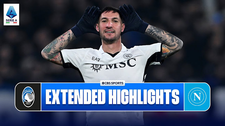 Atalanta vs. Napoli: Extended Highlights | Serie A | CBS Sports Golazo