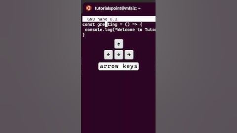 Nano command in linux | Nano text Editor | Linux Commands #shorts #linux