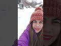 papasok na sa work +kapal n ng snow sa driveway