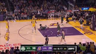 Los Angeles Lakers vs Milwaukee Bucks Full Game Highlights | March 6, 2019-20 NBA Season