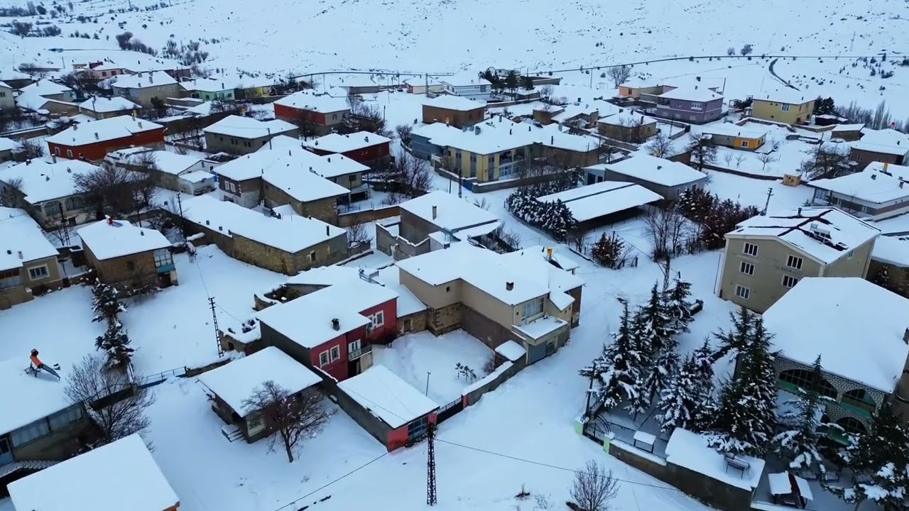 Kayseri Tomarza Dadaloğlu (Taf) 2026 Kış Manzarası 