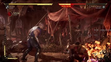 MK11 Kano Dirtbag Setup Combo (80% meterless)