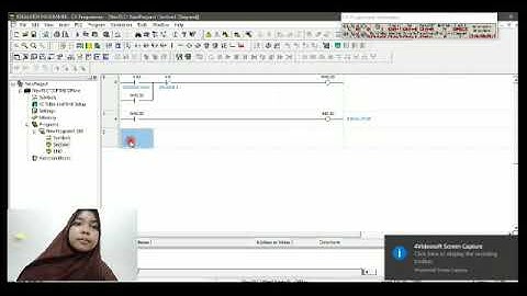 Program PLC untuk Eskalator