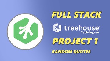 Treehouse Techdegree Fullstack JavaScript Project 1