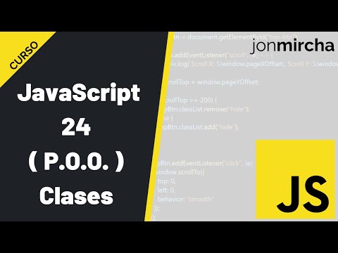 Video: ¿Las clases están montadas en JavaScript?