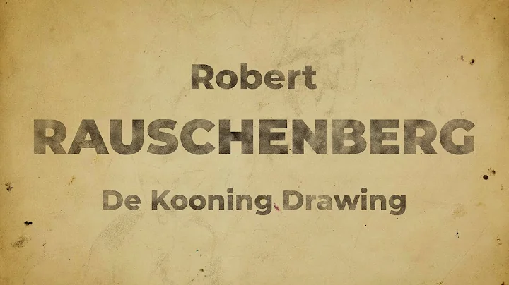 Robert Rauschenberg and Emptiness | Erased de Koon...