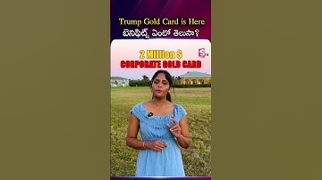 Trump’s GOLD CARD Launched! $5 Million Fast-Track to US Citizenship Explained!