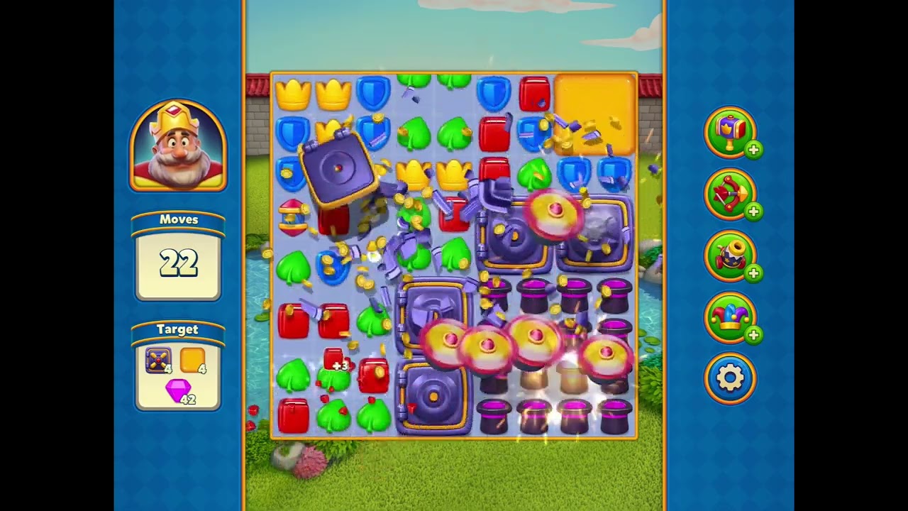 Royal match | levels 251 - 254