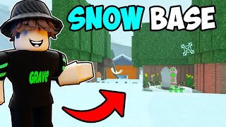 I Built The SAFEST SNOW BASE In 99 Nights In The Forest..(it had everything)