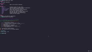 Let's create our first application