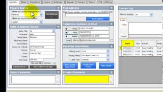 Details BB TC Client Record Overview Update