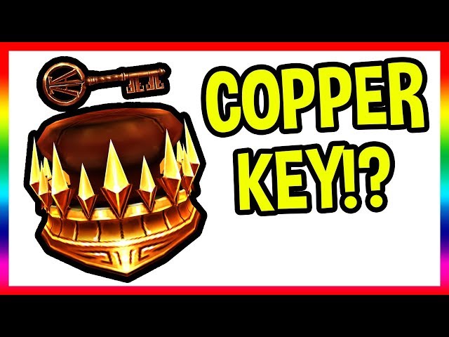 Roblox - Need some help finding the game that holds the Copper Key