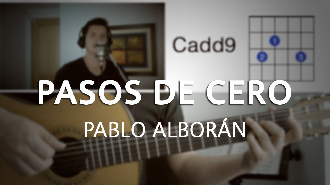 Solamente Tú Pablo Alborán Tutorial Cover - Acordes [Mauro Martinez] -  YouTube
