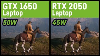 GTX 1650 vs RTX 2050 45W // Laptop