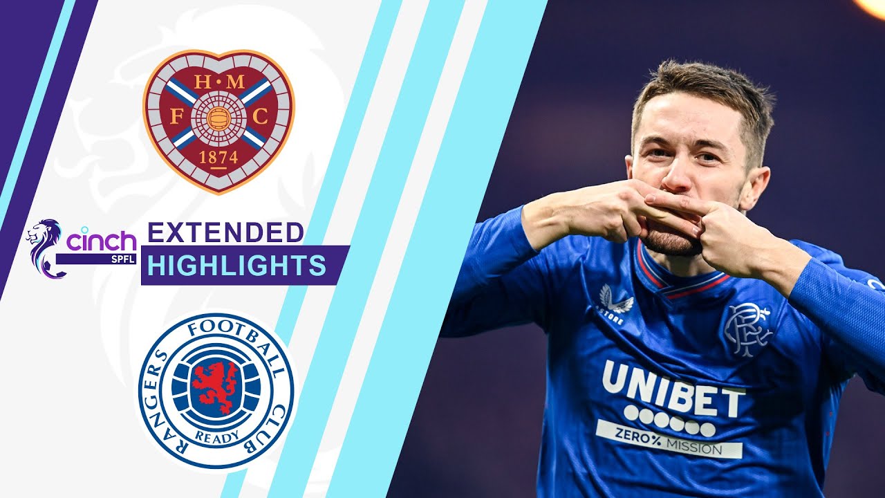 Heart of Midlothian vs. Rangers Extended Highlights SPFL CBS