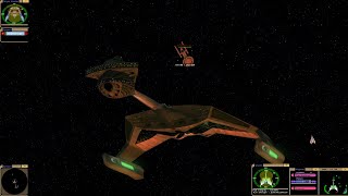 Romulan Stormbird vs Excelsior Class | KM | Star Trek Bridge Commander