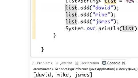 Java 7 Type Inference for Generic Instance Creation